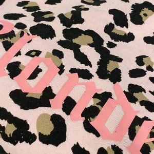 BRUNETTE THE LABEL X JUICY COUTURE LIMITED EDITION "BLONDE' CREWNECK